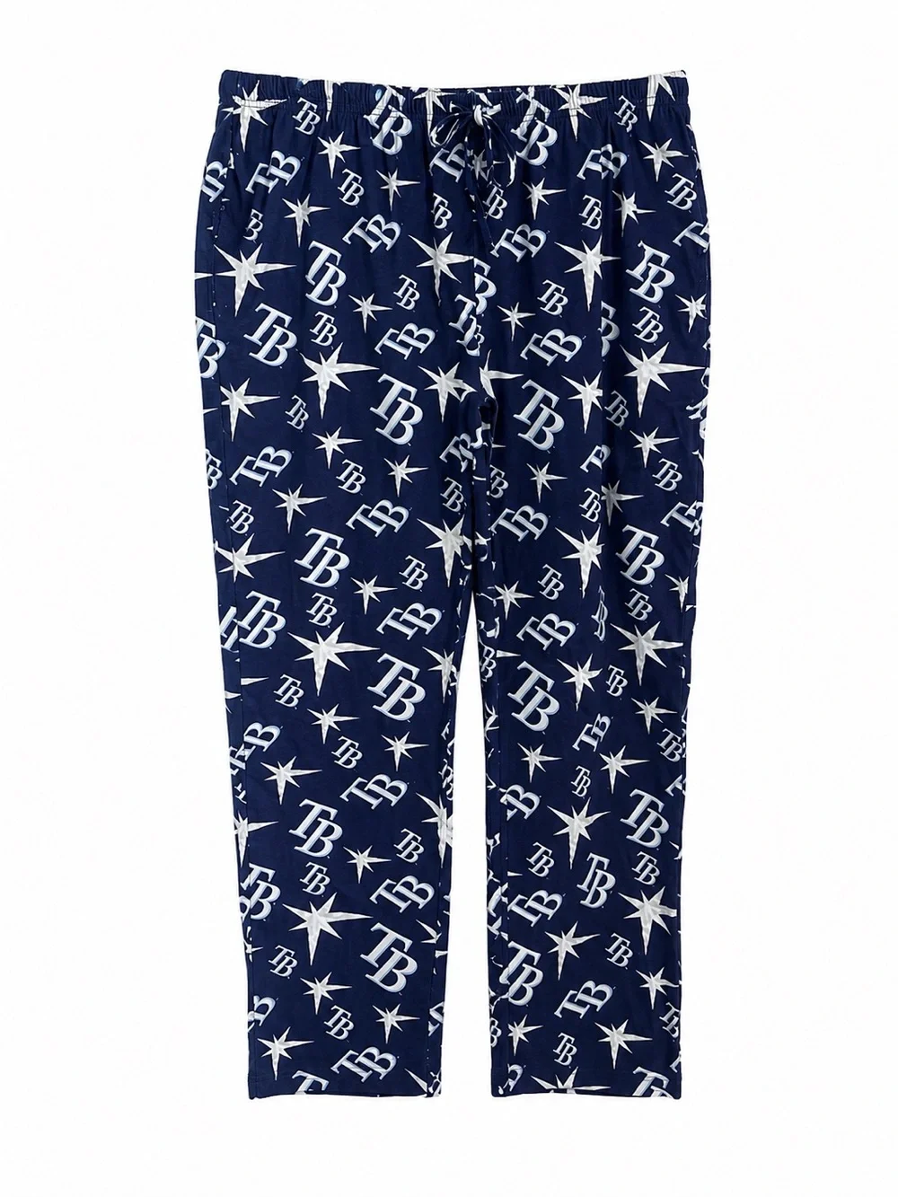 Tampa Bay Rays Navy Logo Lounge Joggers! XL 100% Cotton Pockets ⚾️💙